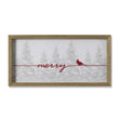 Gerson White Holiday Cardinal Wall Sign, Pack of 8