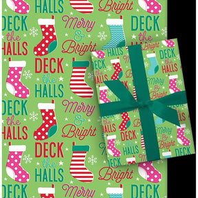 Paper Images Assorted Brights Gift Wrap, Pack of 48