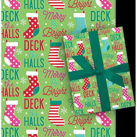 Paper Images Assorted Brights Gift Wrap, Pack of 48