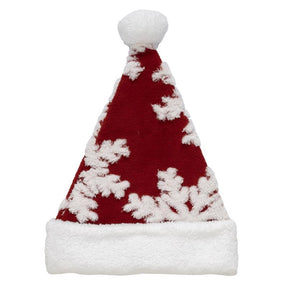 Dyno 17 in. Snowflake Santa Hat 1 pk, Pack of 12