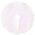 Celebrations White Tree Skirt 12 in., Pack of 12