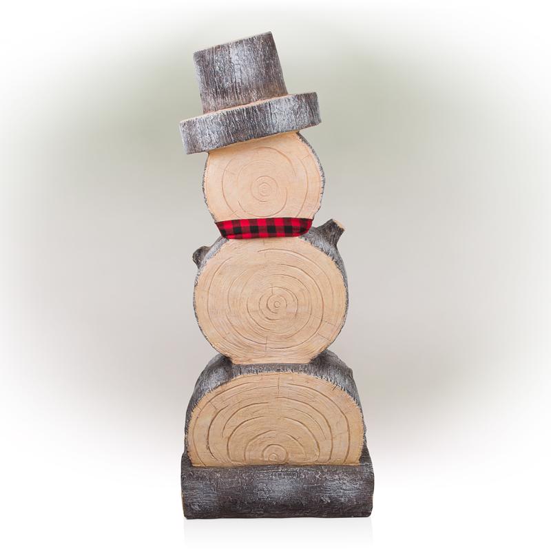 Alpine Snowman Table Decor