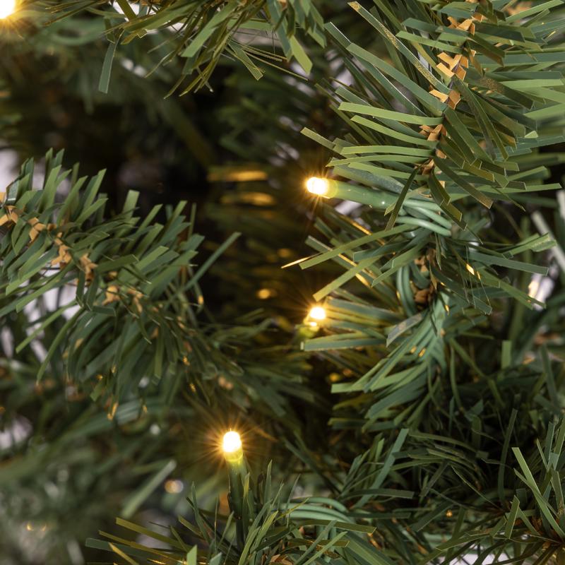 Holiday Bright Lights 1-2 Tree 7 ft. Full LED 400 ct Winchester Pine Color Changing Christmas Tree