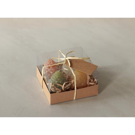 Sullivans Vance Kitira Pinecones Candle, Pack of 4