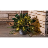 Celebrations 22 ft. L Prelit Decorated Urn Filler, Pack of 8