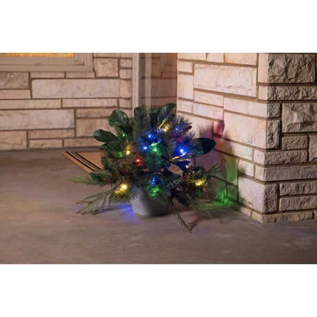 Celebrations 22 ft. L Prelit Decorated Urn Filler, Pack of 8
