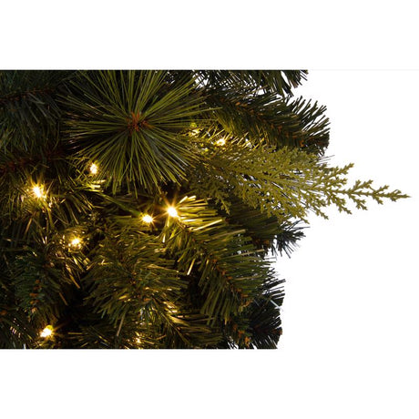 Celebrations 2 ft. L LED Prelit Multicolored Decorated Teardrop Wreath, Pack of 6