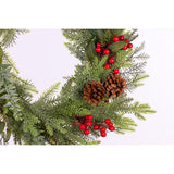Celebrations 24 in. D X 24 ft. L Thinner Everyday Wreath, Pack of 4