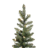 Celebrations 5 ft. Slim LED 100 ct Diamond Potted Color Changing Entrance Tree