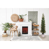 Celebrations 5 ft. Slim LED 100 ct Diamond Potted Color Changing Entrance Tree