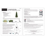 Holiday Bright Lights 1-2 Tree 7 ft. Slim LED 400 ct Arcadia Classic Color Changing Christmas Tree