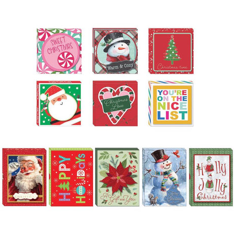 Paper Images Christmas Gift Card Holder, Pack of 66