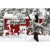 Celebrations LED Warm White Reindeer 61 in. Yard Decor