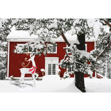 Celebrations LED Warm White Reindeer 61 in. Yard Decor