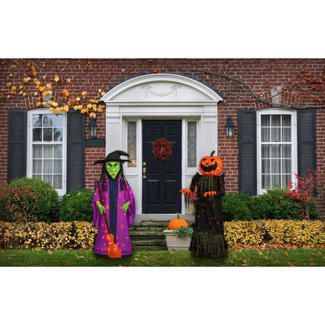 Celebrations Prelit 60" Collapsible Witch Yard Decor