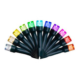 Celebrations Platinum LED Micro/5mm RGBW 50 ct String Smart-Enabled Christmas Lights 17 ft.