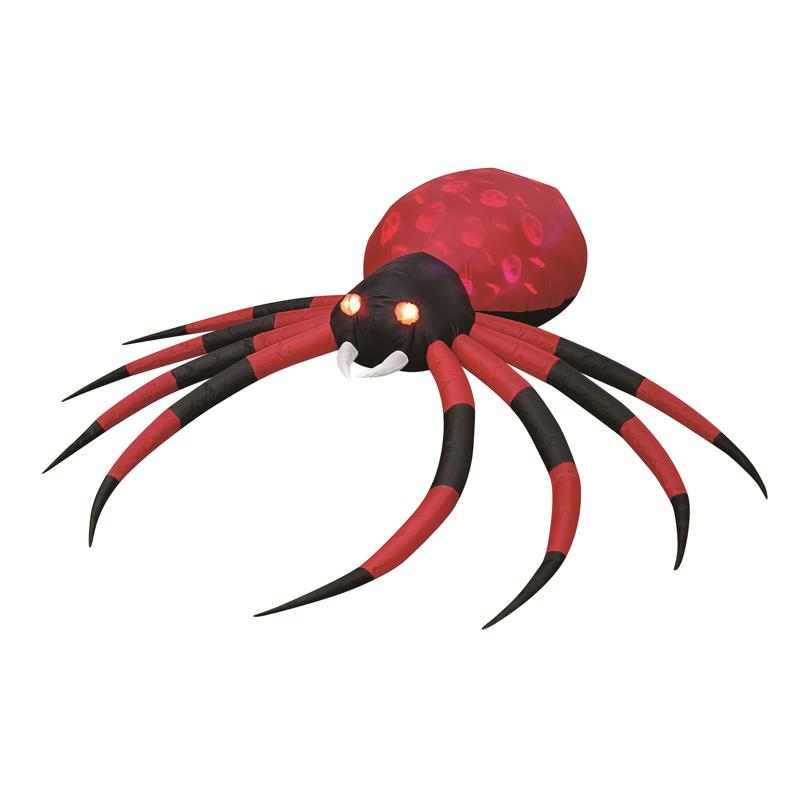 Celebrations 8 ft. Prelit Spider Inflatable