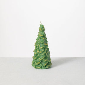 Sullivans Vance Kitira Green Tree Candle 12 in., Pack of 6