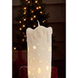 Sienna LED Cream Candle Table Decor 7.5 in., Pack of 12
