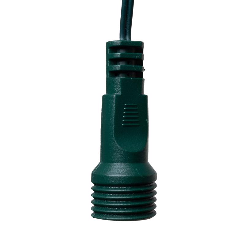 Celebrations Platinum LED C9 RGBW 50 ct String Smart-Enabled Christmas Lights 32.67 ft.