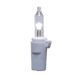 Celebrations Classic LED T5 Pure White 100 ct Icicle Christmas Lights 6 ft.