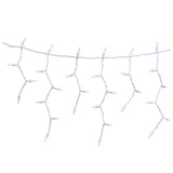 Celebrations Classic LED T5 Warm White 100 ct Icicle Christmas Lights 6 ft.