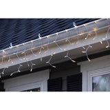 Celebrations Classic LED T5 Warm White 100 ct Icicle Christmas Lights 6 ft.
