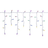 Celebrations Classic LED T5 Multicolored 100 ct Icicle Christmas Lights 6 ft.