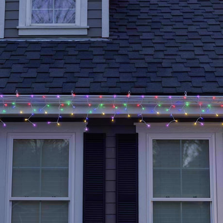 Celebrations Classic LED T5 Multicolored 100 ct Icicle Christmas Lights 6 ft.