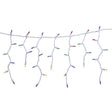 Celebrations Classic LED T5 Multicolored 300 ct Icicle Christmas Lights 19.6 ft.