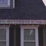 Celebrations Classic LED T5 Multicolored 300 ct Icicle Christmas Lights 19.6 ft.