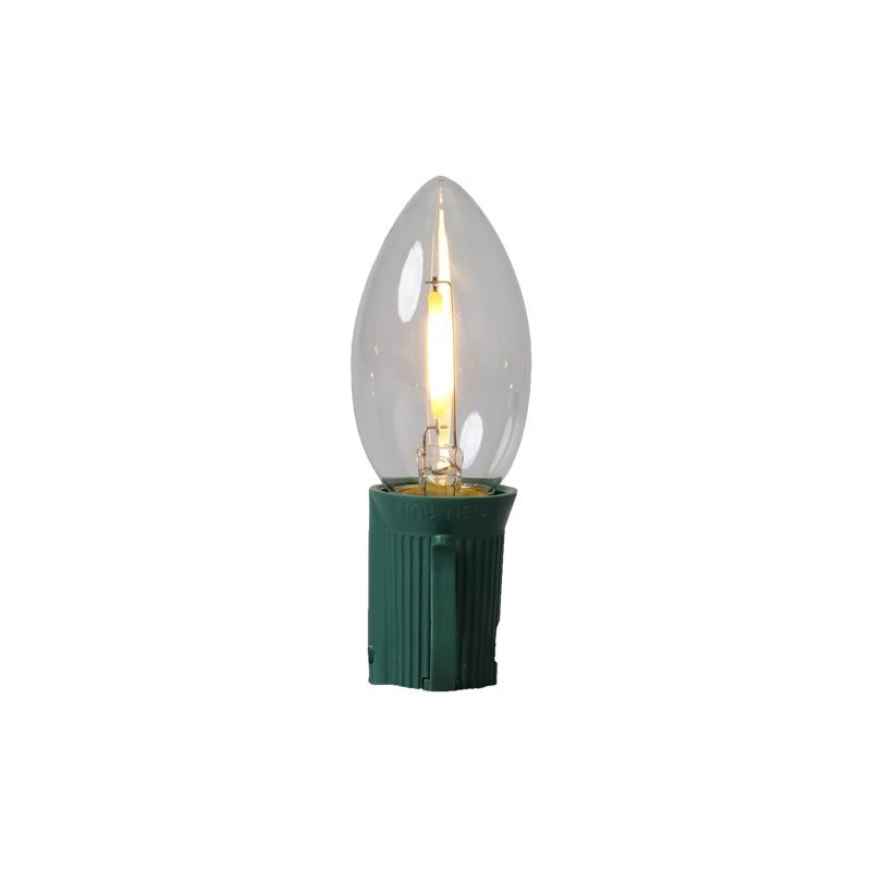 Celebrations Classic LED C9 Warm White 25 ct String Christmas Lights 24 ft.