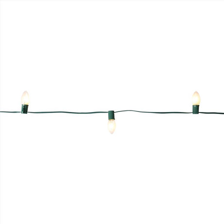 Celebrations Classic LED C9 Warm White 25 ct String Christmas Lights 24 ft.