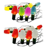 Celebrations LED Multicolored 15 ct Novelty Christmas Lights 7 ft., Pack of 12