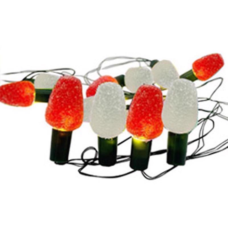 Celebrations LED Multicolored 15 ct Novelty Christmas Lights 7 ft., Pack of 12