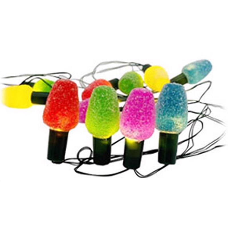 Celebrations LED Multicolored 15 ct Novelty Christmas Lights 7 ft., Pack of 12