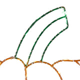 Celebrations Orange 155 ct 15 in. LED Prelit Illuminated Pumpkin Window Decor, Pack of 8