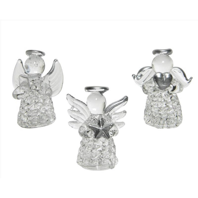 Decoris Clear Figurine 1.77 in., Pack of 96
