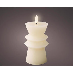 Lumineo LED Cream Candle 5.7 in., Pack of 14