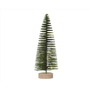 Lumineo LED Green Tree Table Decor 12 in., Pack of 12