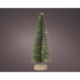 Lumineo LED Green Tree Table Decor 12 in., Pack of 12