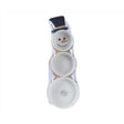 Decoris Tapasset White Snowman Table Decor 1.6 in., Pack of 12