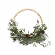 Decoris 15.75 in. D Modern Wreath, Pack of 8