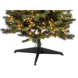 Holiday Bright Lights 1-2 Tree 7 ft. Pencil LED 500 ct Highland Spruce Color Changing Christmas Tree