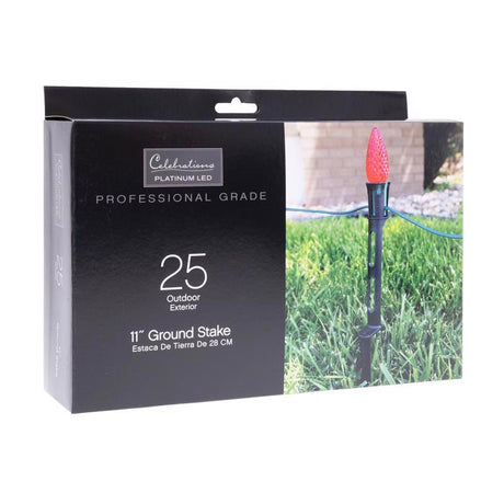Celebrations Christmas Light Stakes 25 pk