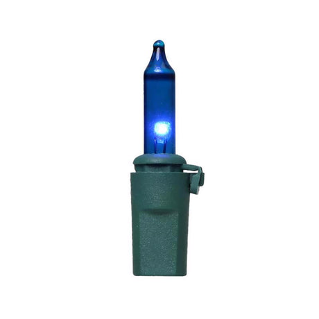 Celebrations Classic LED T5 Blue 100 ct String Christmas Lights 24.75 ft.