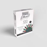 Celebrations Classic LED T5 Green/Red 100 ct String Christmas Lights 24.75 ft.