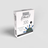 Celebrations Classic LED T5 Blue/Pure White 100 ct String Christmas Lights 24.75 ft.