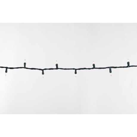 Celebrations Classic LED T5 Warm White 100 ct String Christmas Lights 24.75 ft., Pack of 12