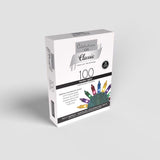 Celebrations Classic LED T5 Multicolored 100 ct String Christmas Lights 24.75 ft., Pack of 12